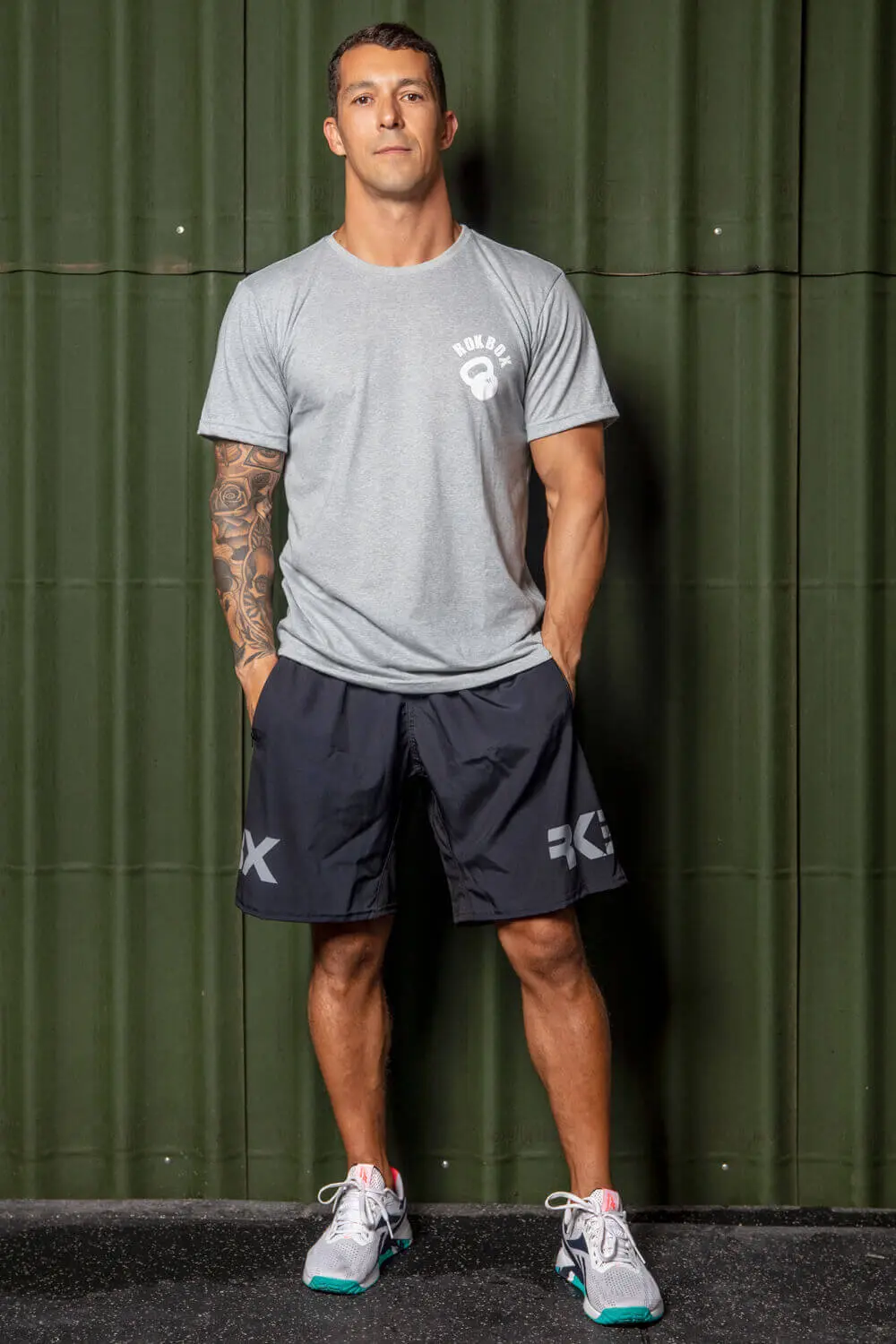 T-shirt Rokbox Gray